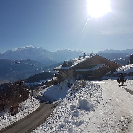 La Joubarbe Au Balcon Du Mont-Blanc Villa Sallanches Eksteriør billede