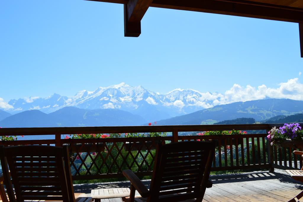 La Joubarbe Au Balcon Du Mont-Blanc Villa Sallanches Eksteriør billede