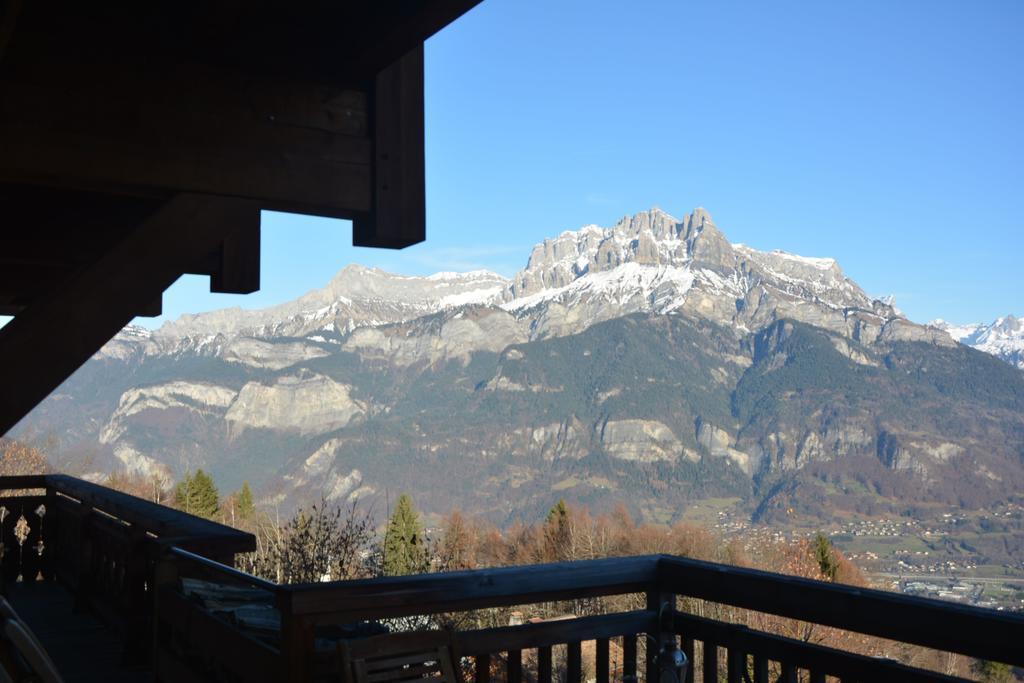 La Joubarbe Au Balcon Du Mont-Blanc Villa Sallanches Eksteriør billede
