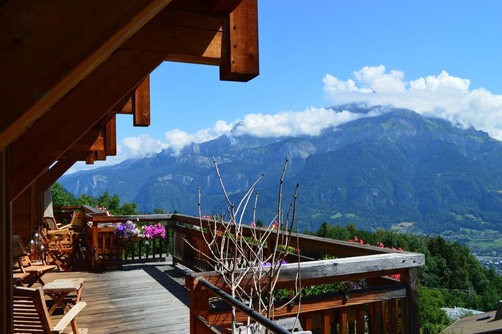 La Joubarbe Au Balcon Du Mont-Blanc Villa Sallanches Eksteriør billede