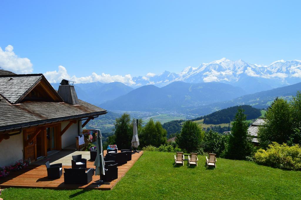 La Joubarbe Au Balcon Du Mont-Blanc Villa Sallanches Eksteriør billede