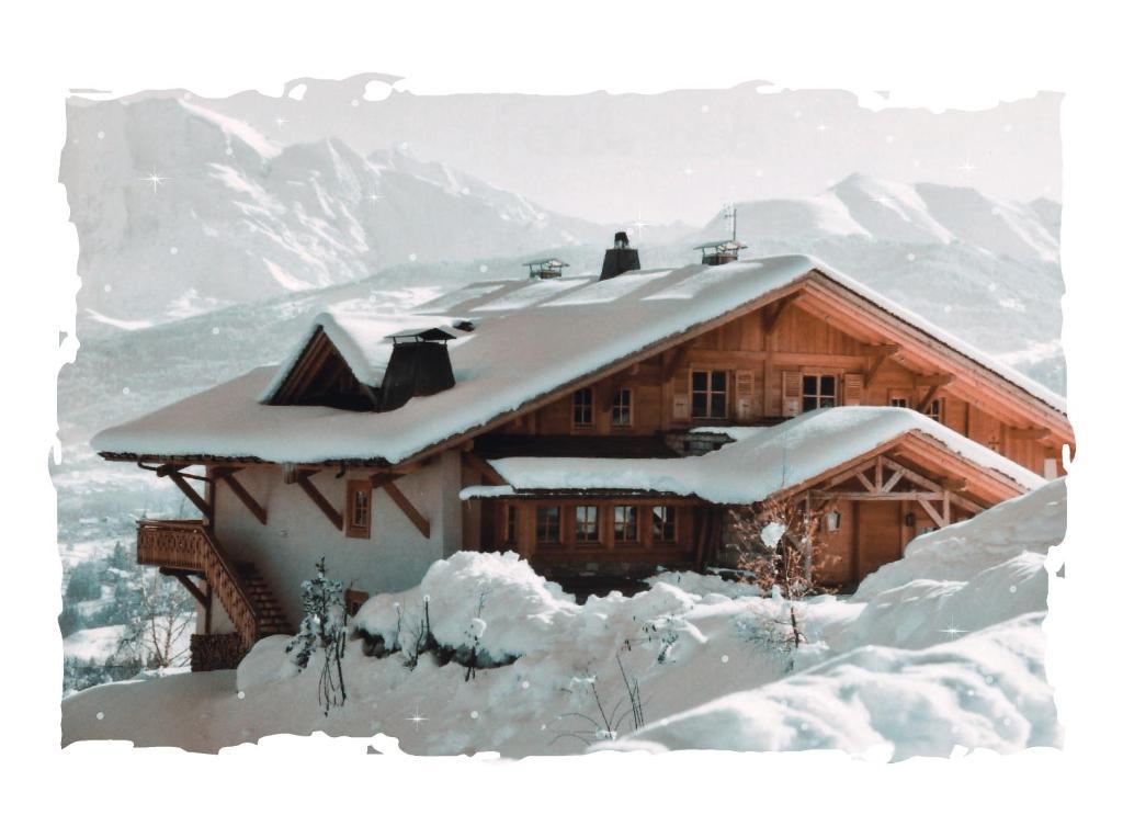 La Joubarbe Au Balcon Du Mont-Blanc Villa Sallanches Eksteriør billede