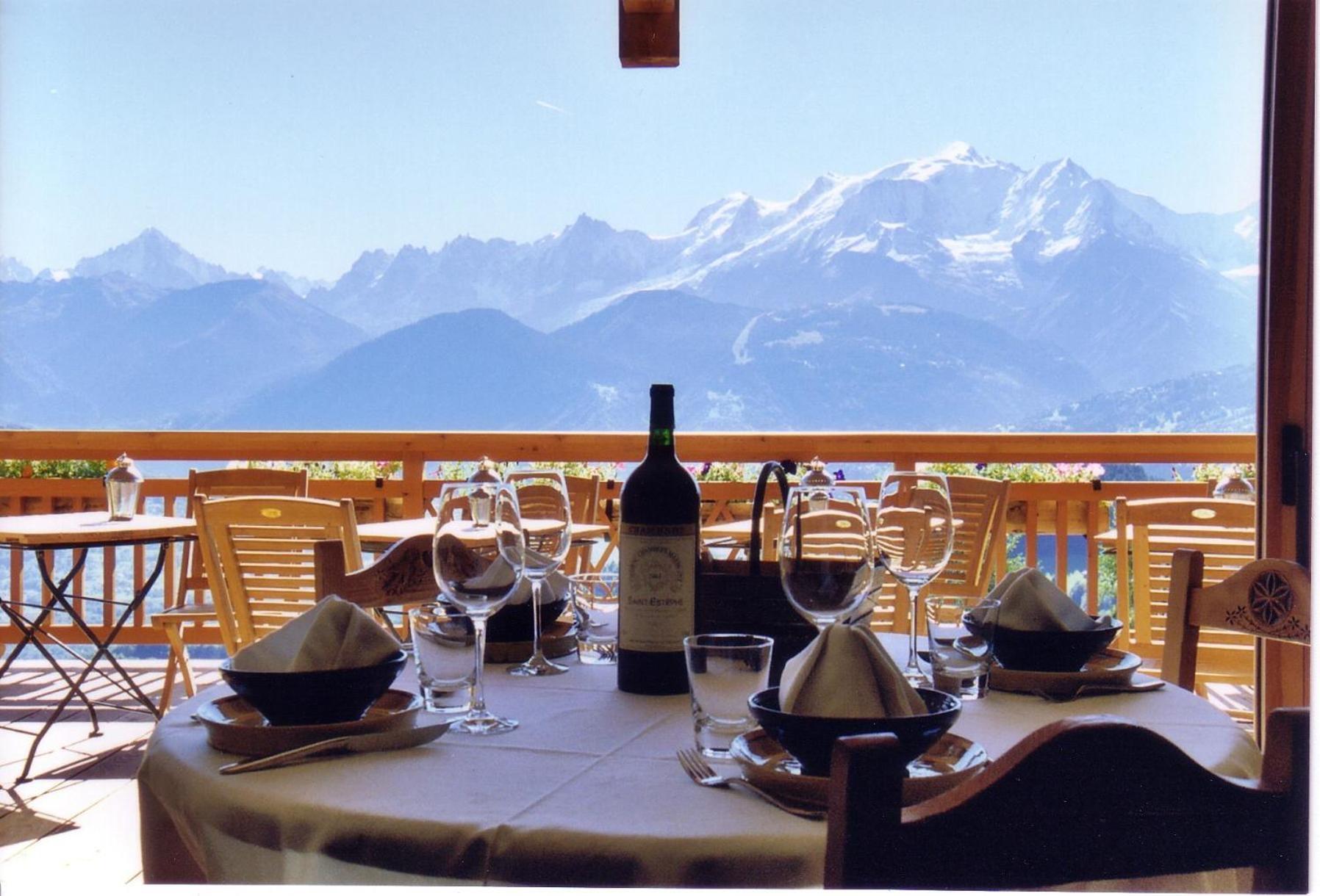 La Joubarbe Au Balcon Du Mont-Blanc Villa Sallanches Eksteriør billede
