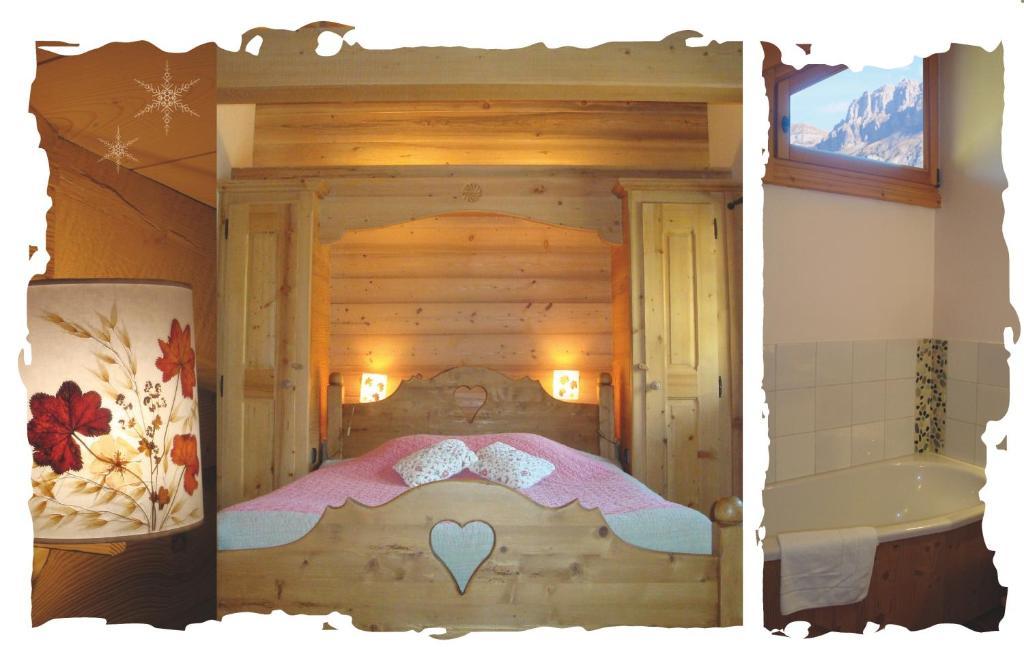 La Joubarbe Au Balcon Du Mont-Blanc Villa Sallanches Værelse billede