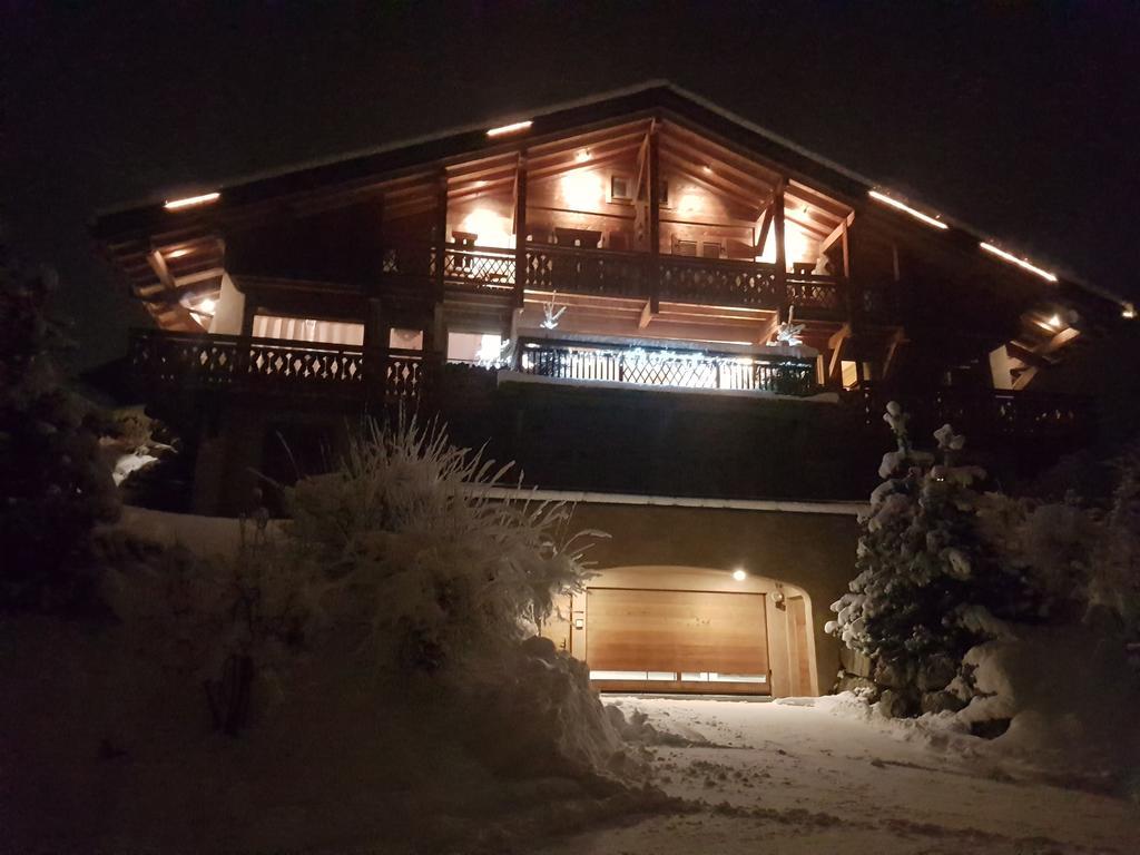 La Joubarbe Au Balcon Du Mont-Blanc Villa Sallanches Eksteriør billede